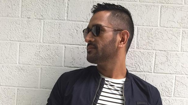 MS Dhoni Hair Style