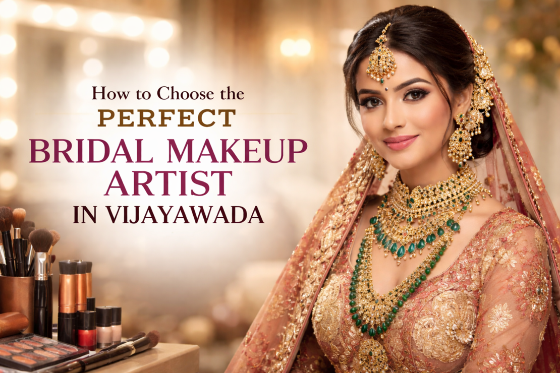 How to Choose the Perfect Bridal Makeup Artist in Vijayawada