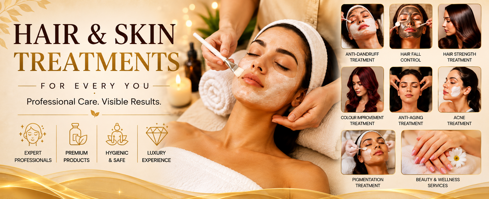 Hair and skin treatments in Vijayawada