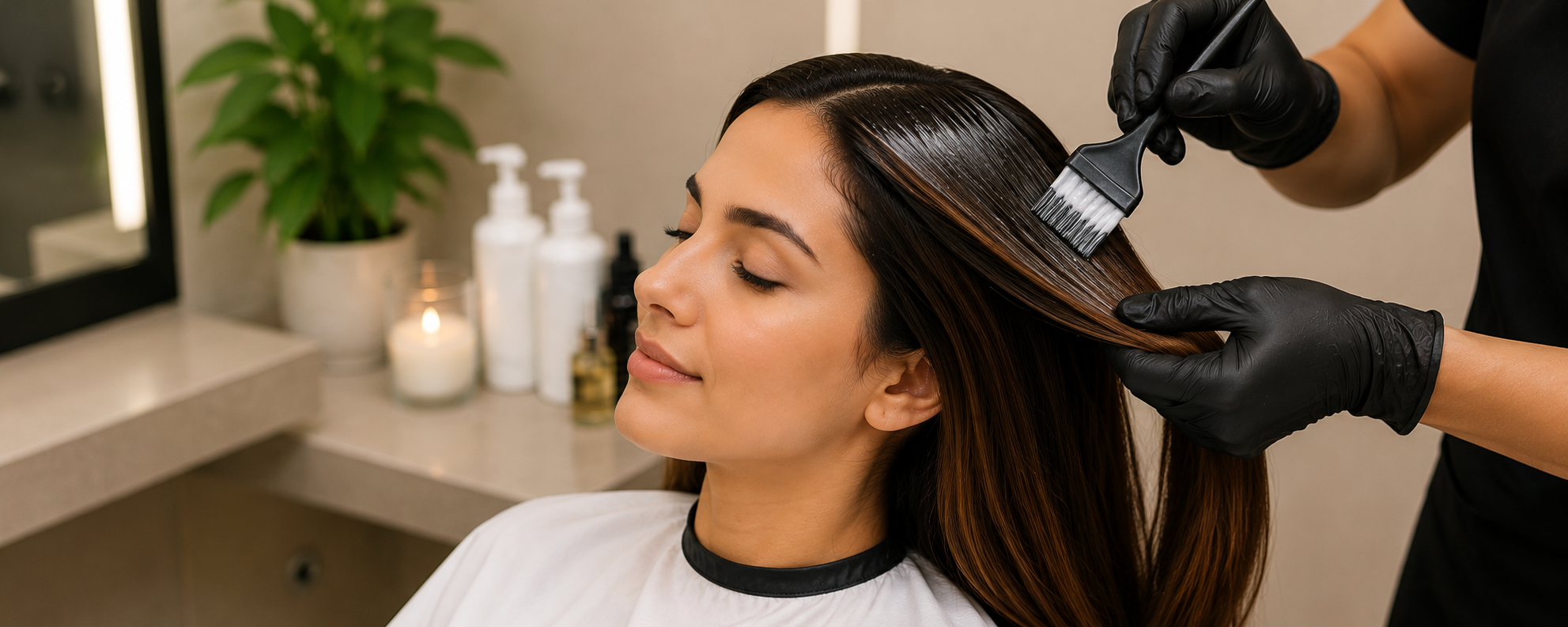 Hair colour improvement treatment in Vijayawada