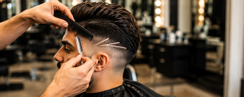 Blade hair designing service in Vijayawada