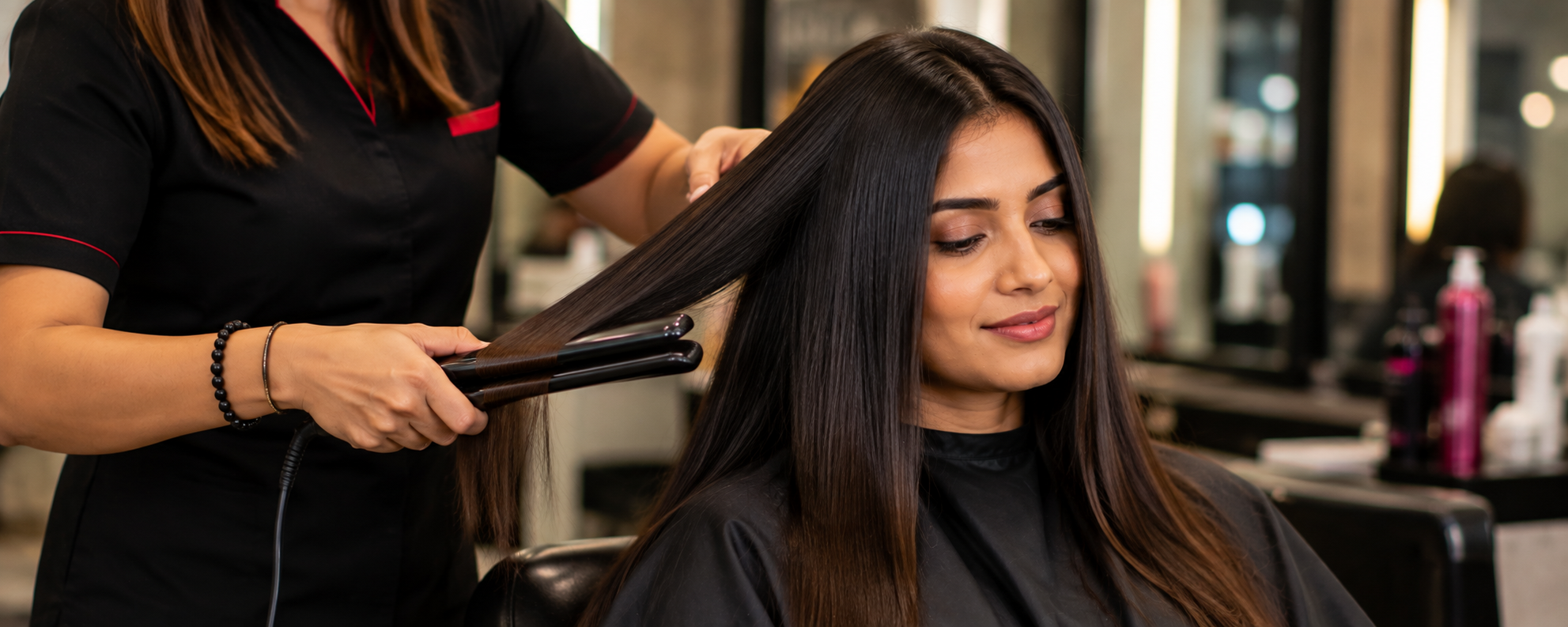 Hair ironing service in Vijayawada