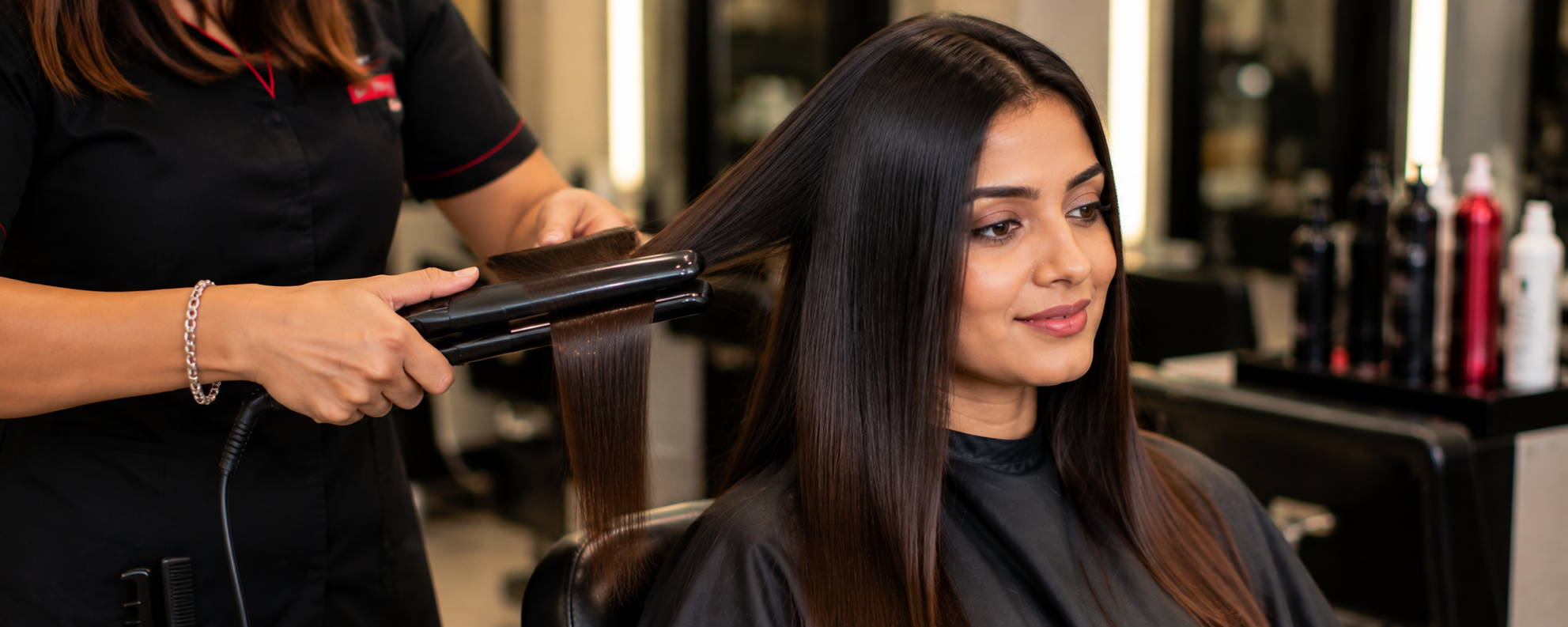 Hair straightening service in Vijayawada