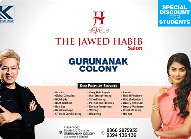 The Jawed Habib Hair & Beauty Salon - Gurunanak Colony | Vijayawada